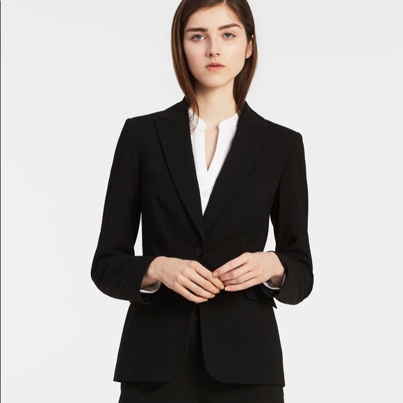 calvin klein one button blazer